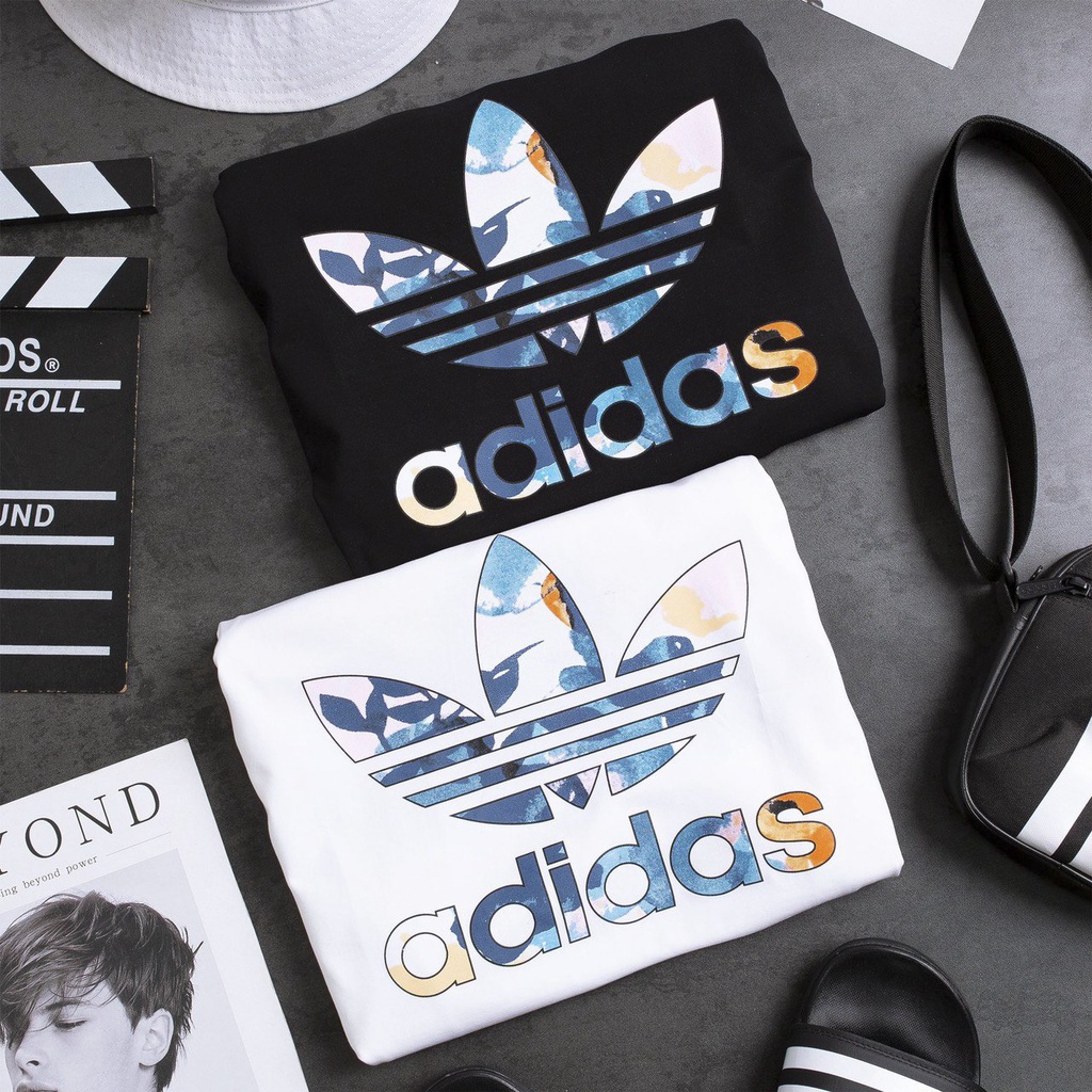Áo thun adidas thể thao nữ nam chính hãng xuất dư giá rẻ 100% cotton