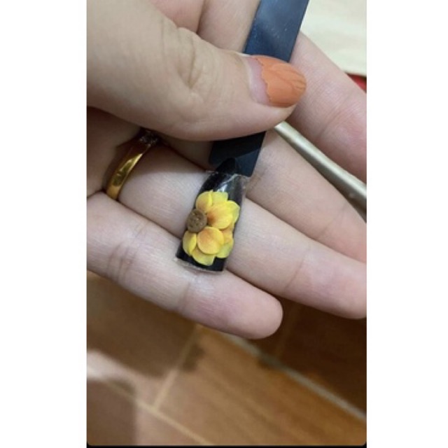 Hoa bột nail - Hoa hướng dương bột mẫu mới