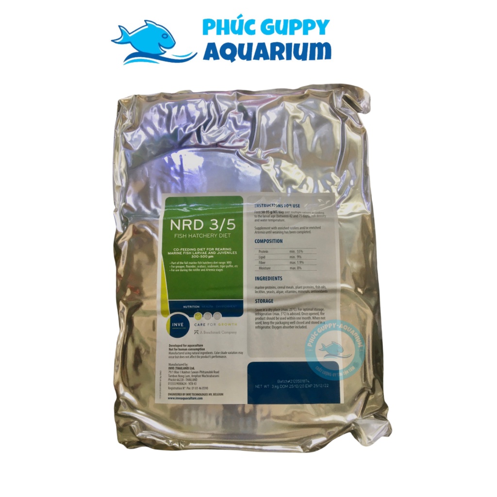Cám Thái INVE NRD 3/5 Nguyên Bao 3Kg