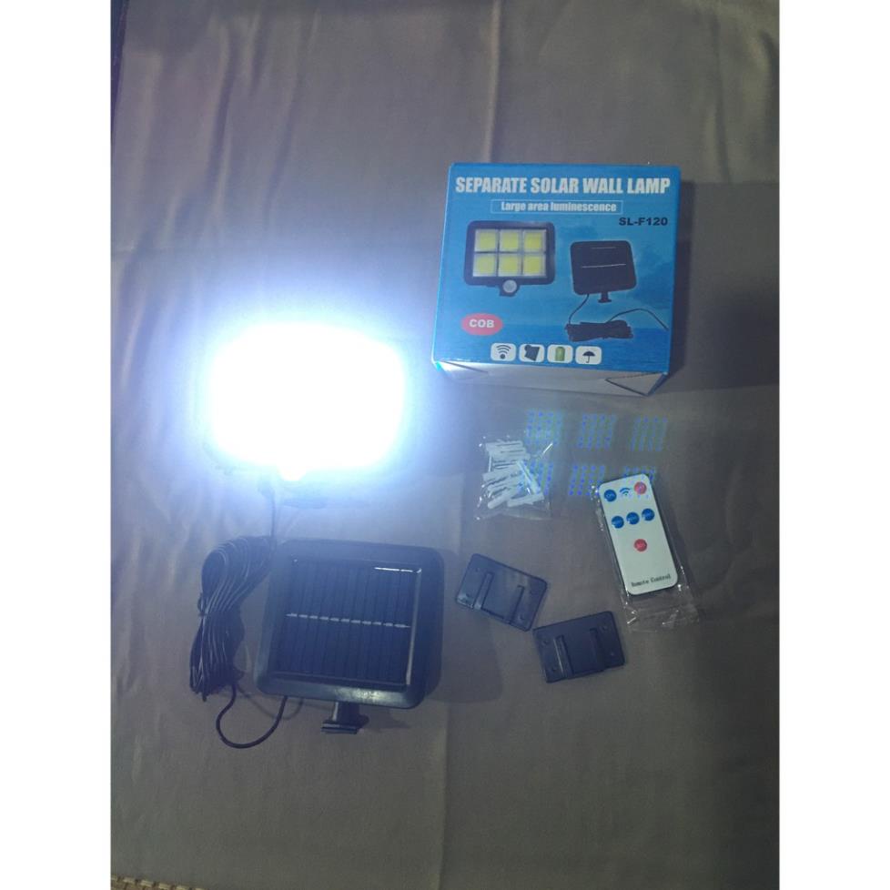 Đèn Led Năng Lượng Mặt Trời cảm biến chuyển động 150W 120 mắt COB Ngắn sẵn hàng