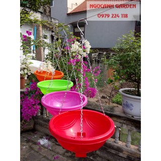 Combo 5 chậu chảo dây xích