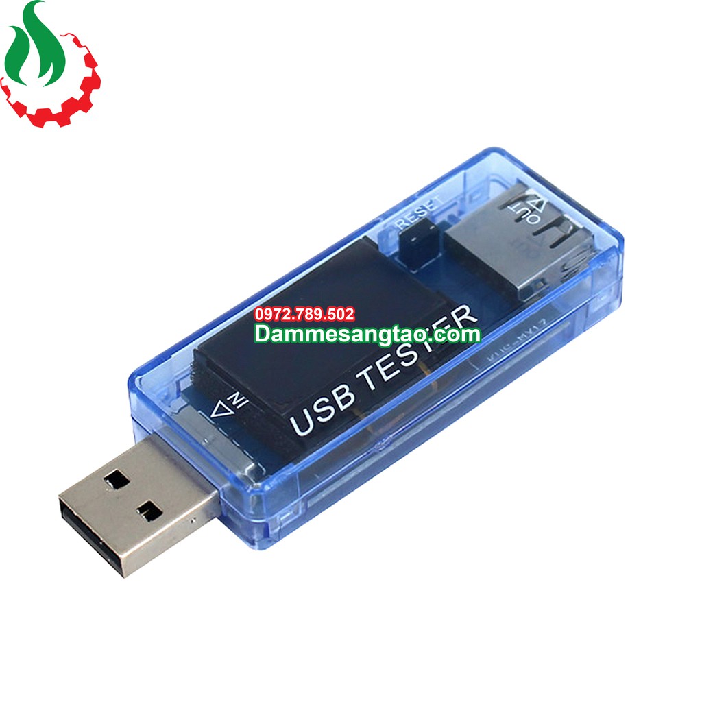 DMST Usb Test đo điện áp, dòng điện, dung lượng pin, công suất, nhiệt độ