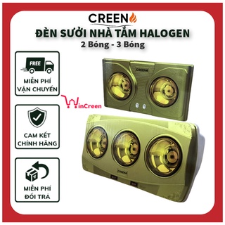 Đèn sưởi nhà tắm creen 3 bóng / 2 bóng