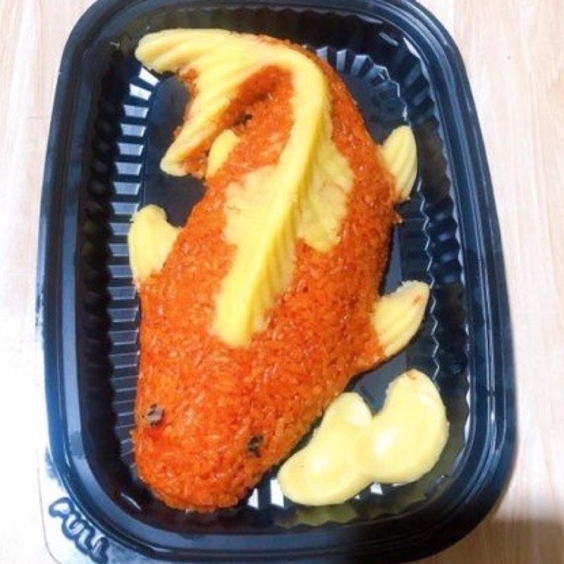Khuôn nhựa hình cá chép 23cm các loại đổ rau câu,làm xôi,làm bánh