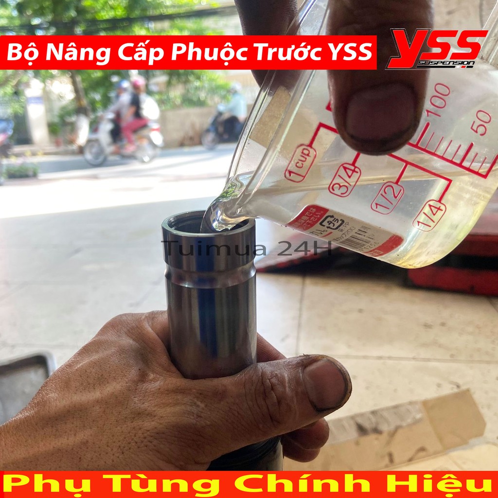 Bộ nâng cấp phuộc trước YSS Wave, Vario, Click, Air Blade