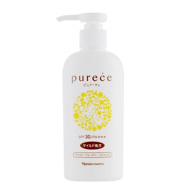 Gel chống nắng cơ thể Naris Purece Body Mild Watery Nhật Bản 180ml