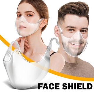 Khẩu trang DEY bảo vệ che mặt an toàn trong suốt chống bắn dầu ngoài trời