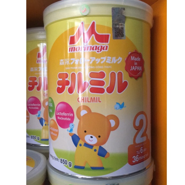 [4 lon tặng quà] - Sữa bột Morinaga 2 320g và 850g