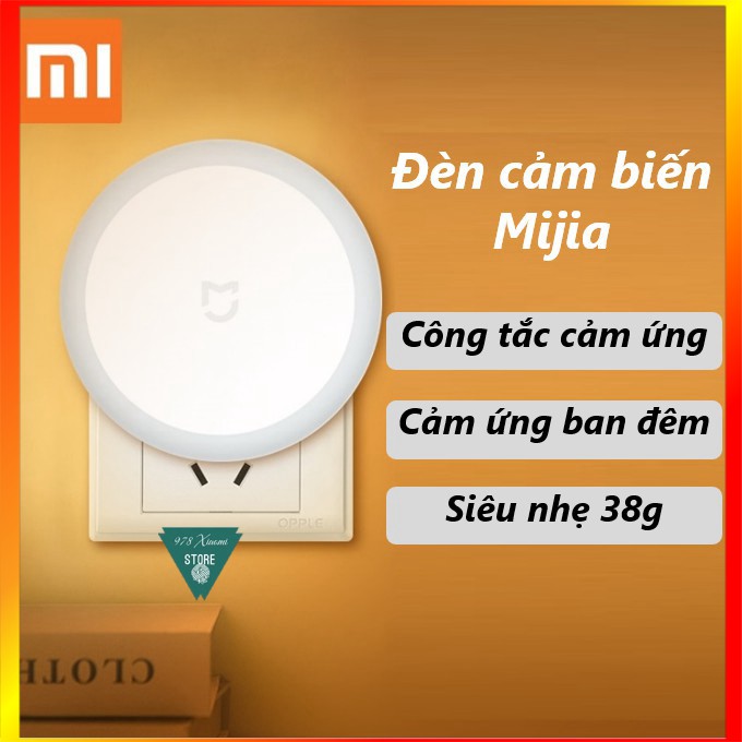 Đèn cảm ứng đêm Xiaomi Mijia MJYD04YL | Đèn cảm biến bóng tối Xiaomi Mijia | Đèn cảm ứng ban đêm - Mr Xiaomi