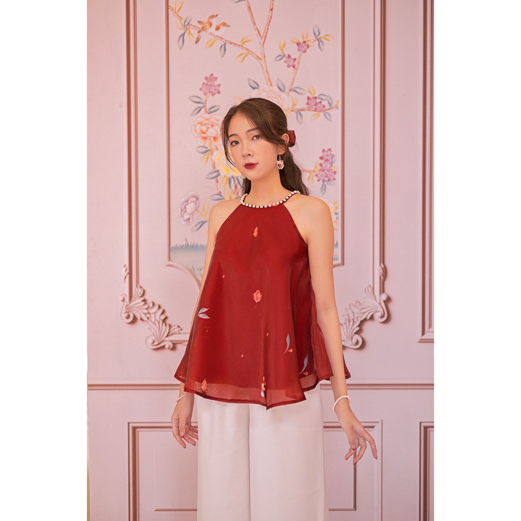 Sumire Store Áo yếm Diên Phúc organza