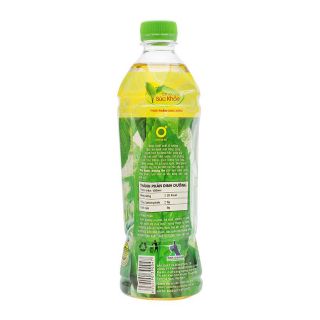 (6chai) Trà xanh không độ chai 455ml