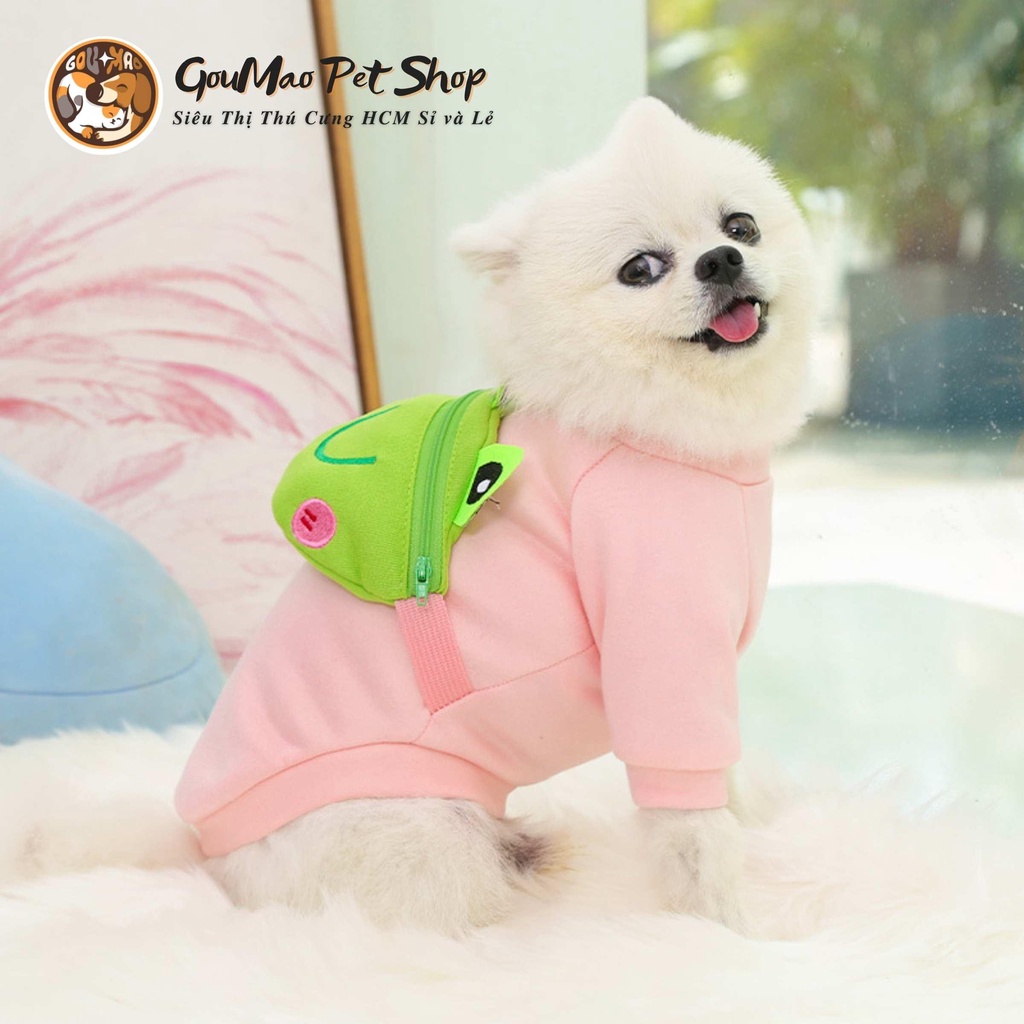 [Ảnh thật] ÁO CHÓ MÈO THÚ CƯNG : ẾCH VÀ GẤU - GOUMAO PET