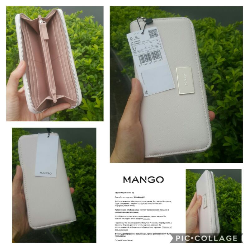 Ví dài Mango sale off có sẵn - hxt kèm bill