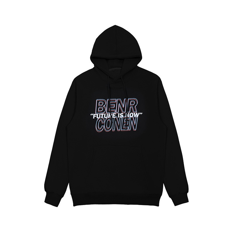 Áo hoodie,Áo nỉ, Áo nỉ bông có họa hình in chữ BERN phong cách hàn,áo unisex nam nữ mặc đều đẹp