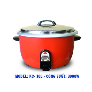 Nồi cơm điện công nghiệp kim cương kc-10lr - 10lít - 2000w