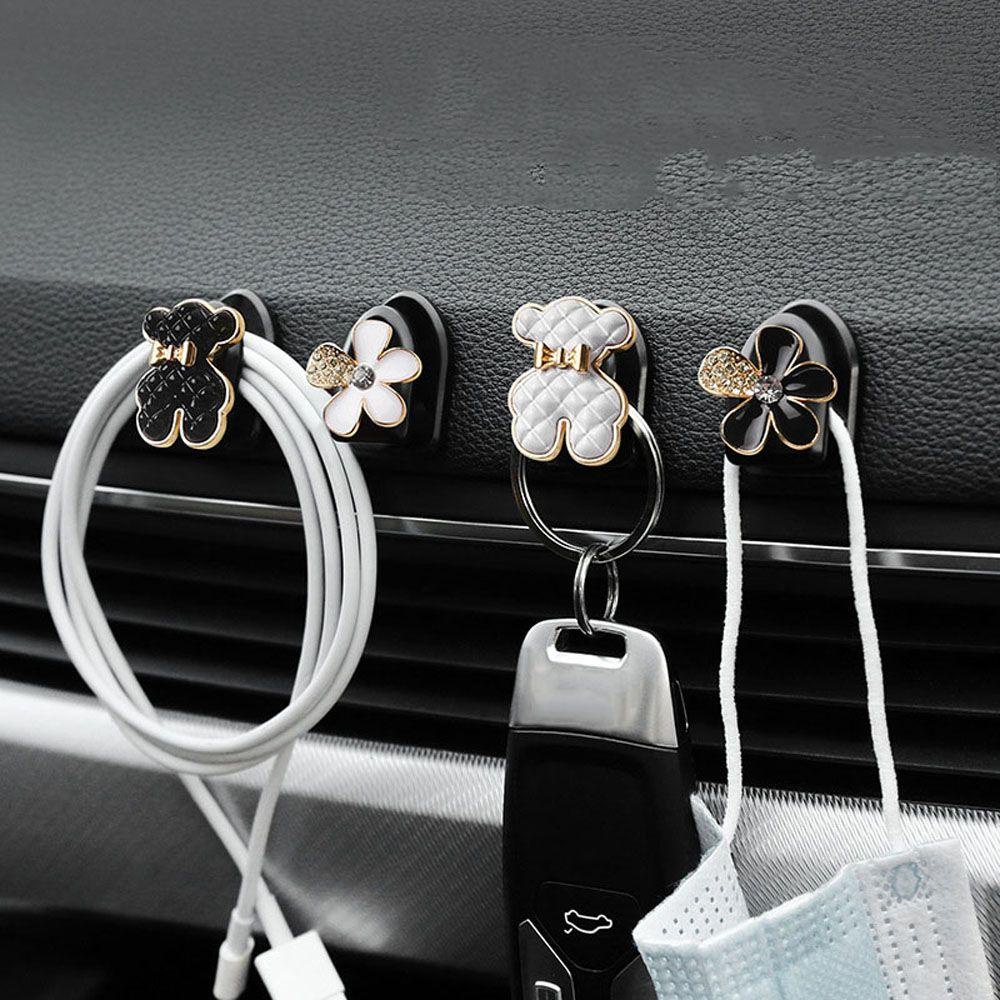 Móc Treo Dây Cáp USB Mini Vô Hình Đa Năng Tiện Dụng