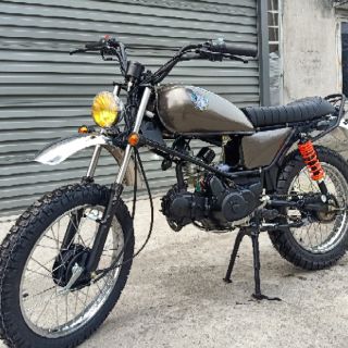 Đèn Pha Rebel Vàng (2 tim)  - Đèn Pha Cafe Racer.