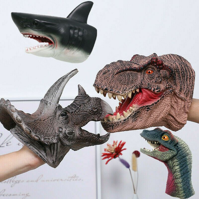 Con Rối Tay Khủng Long Nhựa Mềm