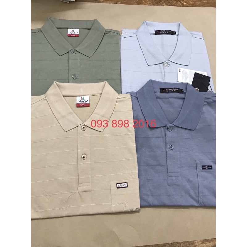 Áo phông cotton chất đẹp nam trung tuổi tặng bố | BigBuy360 - bigbuy360.vn