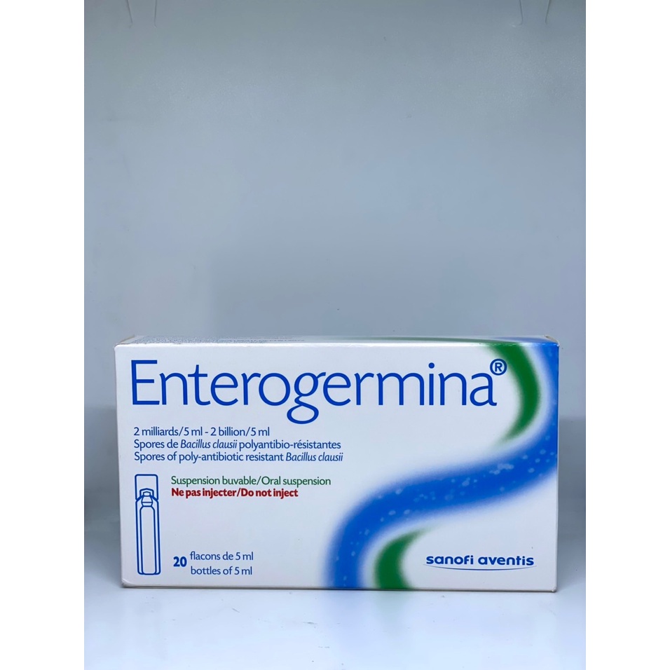 ENTEROGERMINA hộp 20 ống men tiêu hóa men vi sinh đường ruột