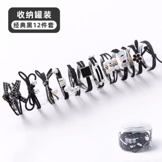 Set 12 dây cột tóc