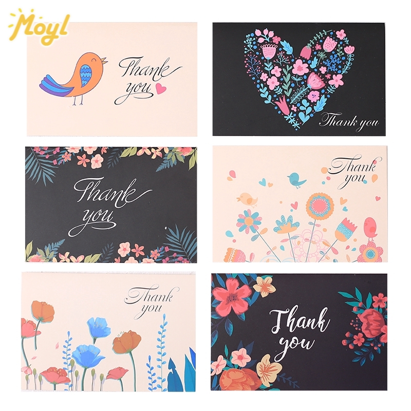Set 6 Thiệp Mời Sinh Nhật Phong Cách Hàn Quốc