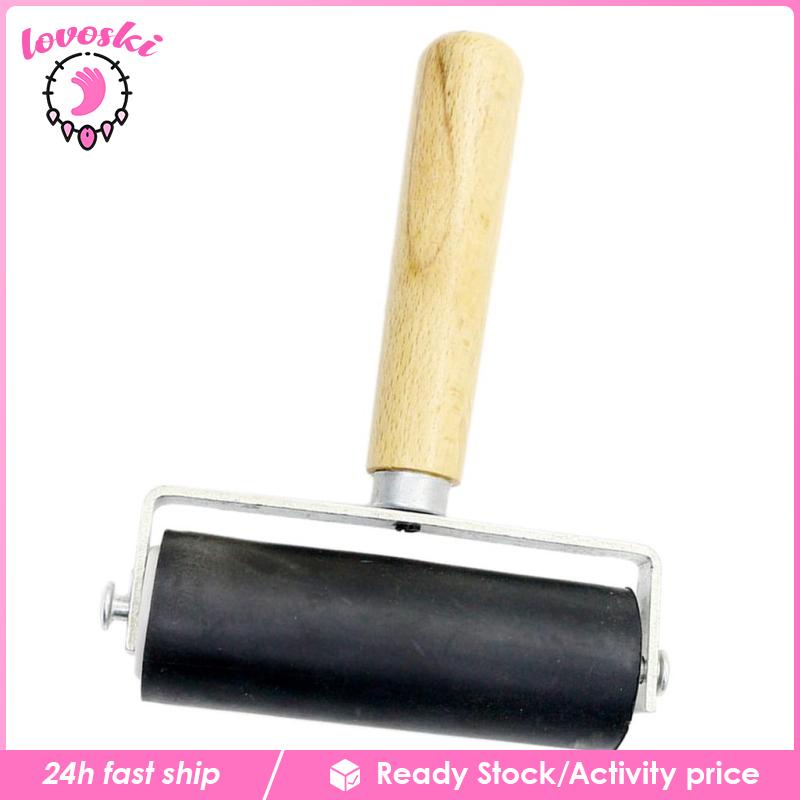 [Lovoski] Dụng Cụ Con Lăn Sơn Cao Su In Ấn Mực