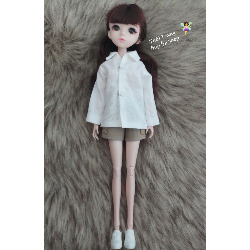 Áo sơimi ko kèm quần.shop có size 30cm. barbie .xinyi.blythe.1/8.1/3.doris...