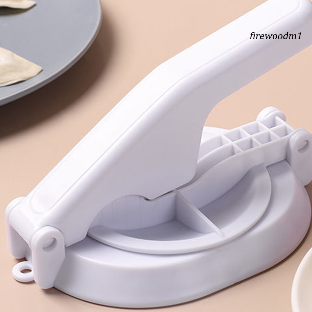 [FW]Dumpling Skin Maker Household High Efficiency PP Manual Dough Press Mold Pastry Accessories for Home