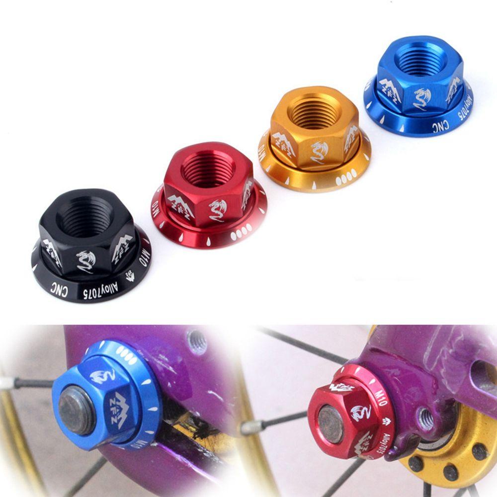 Đai Ốc Cố Định Bánh Răng M10 Bằng Hợp Kim Nhôm Độ Bền Cao Cho Xe Đạp