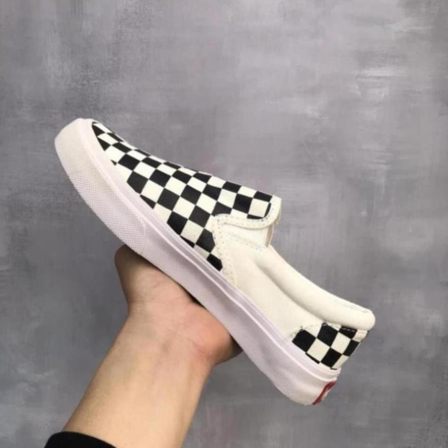 Giày Thể Thao 𝐕𝐚𝐧𝐬 Đen Old,Giày Sneaker Van Lười Caro mới nhất,hót nhất | BigBuy360 - bigbuy360.vn