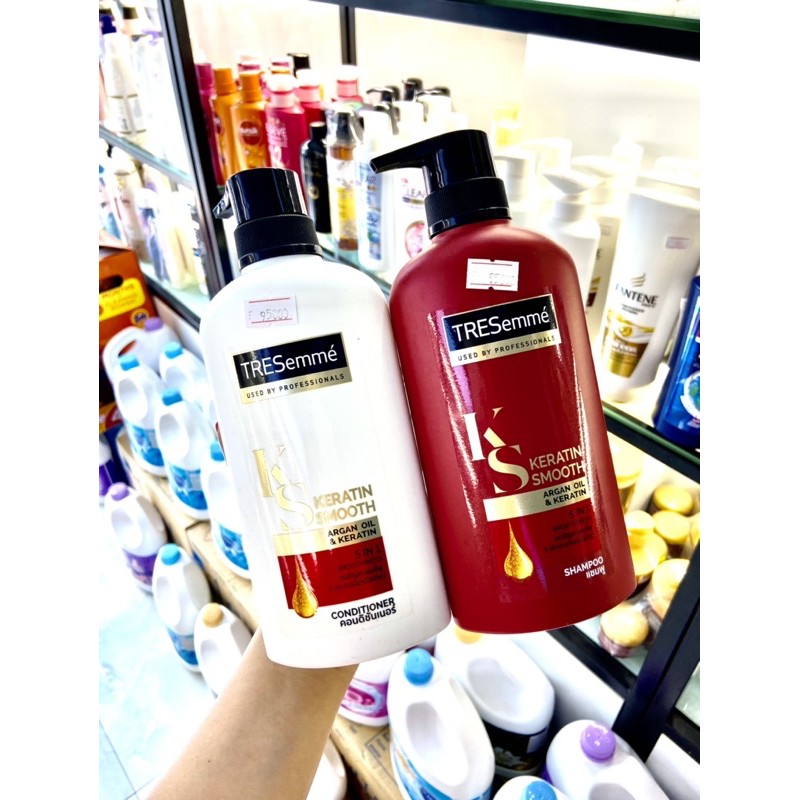 Dầu Gội/ Xả Tresemme KERATIN SMOOTH Thái Lan 450ML