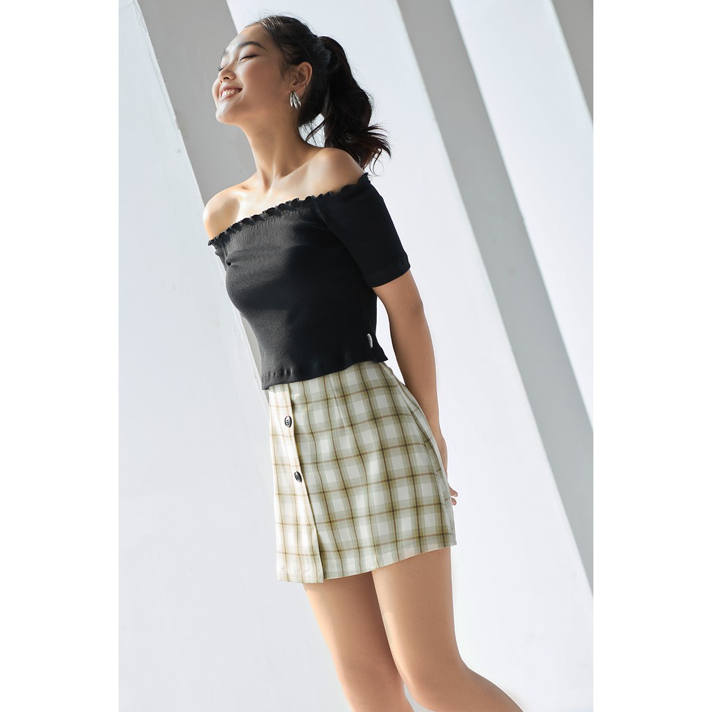 Chân váy A cúc trang trí - 92Wear | BigBuy360 - bigbuy360.vn