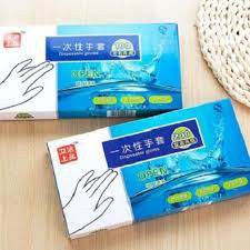 Bao Tay Nilong NHN, HỘP 100 cái Găng tay nilon PE dùng cho nhà bếp (PD1621)