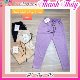 Quần jogger nữ cao cấp thể thao co giãn đẹp Q007