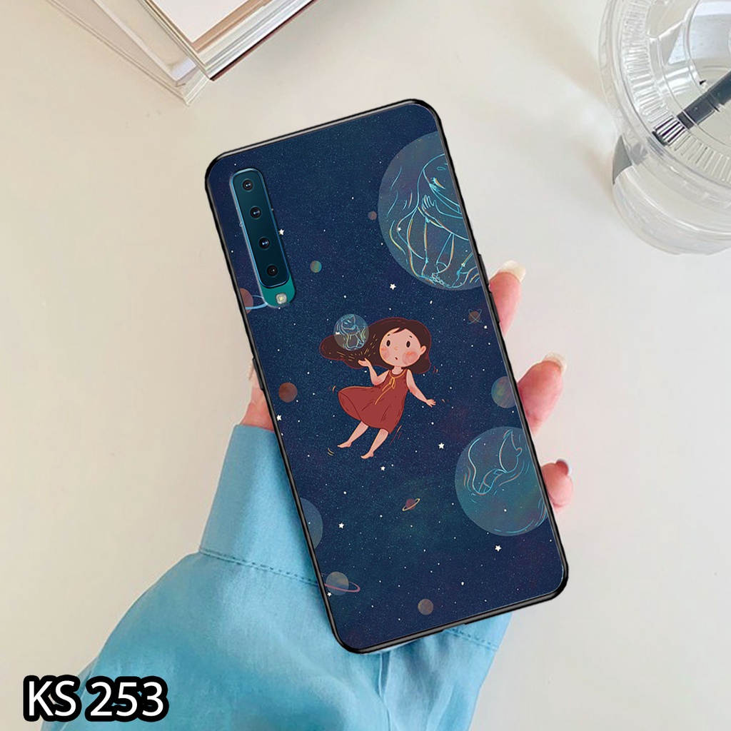 Ốp lưng Samsung A7-2018/A9-2018 in hình Little Girl siêu đáng yêu, dễ thương_KINGSTORE.HN_Ốp SS A750/A950