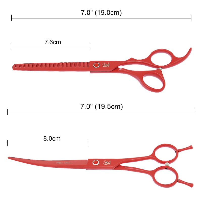 Kéo tỉa lông thú cưng Meisha B0031A 7.0 Inch bằng thép kiểu Nhật Bản