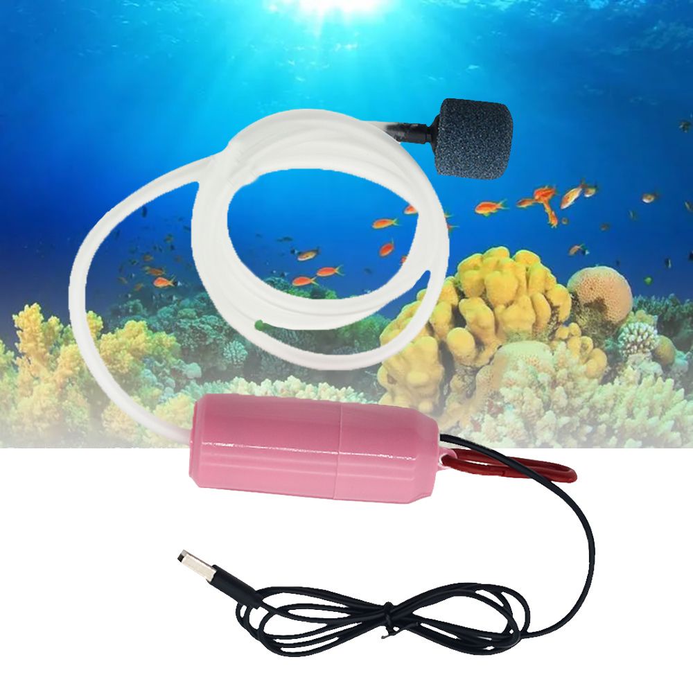 YIYU Máy bơm oxy cỡ nhỏ 5V 1W dành cho hồ cá