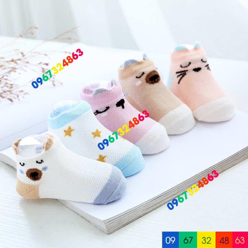 Tất Lưới Cổ Ngắn Kid's Socks Loại Đẹp