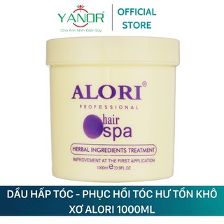 Kem Ủ Tóc Phục Hồi Tóc Hư Tổn Hương Sữa ALORI 1000ML Giúp Bổ Sung Protein, Tái Tạo Và Tăng Sinh Các Tế Bào Tóc Khô Xơ