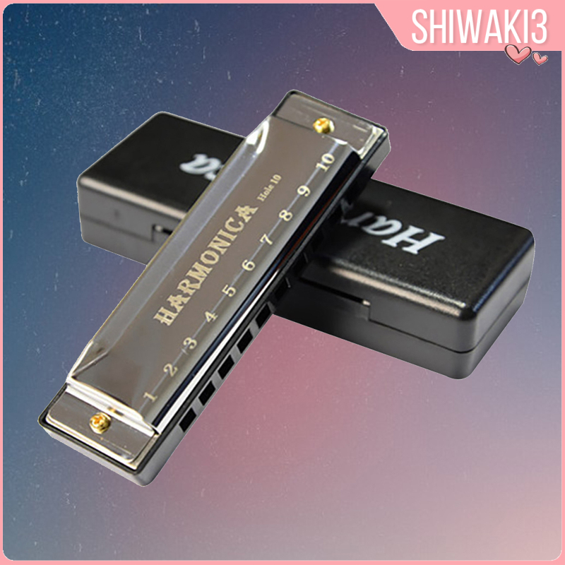 Kèn Harmonica 10 Lỗ Shiwaki3 Chuyên Dụng