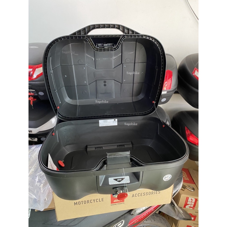 Thùng Givi B45NM, thùng givi 45lit kèm đế, ốc gắn, hàng chính hãng, bảo hành 2 năm