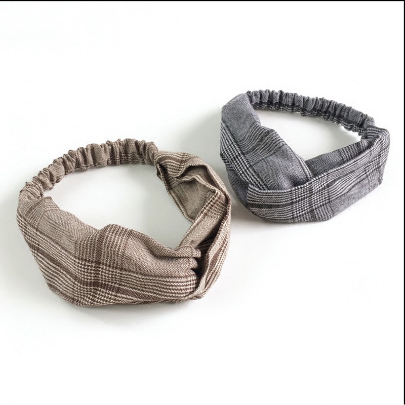 Băng Đô Turban Caro Vintage - SẴN HÀNG