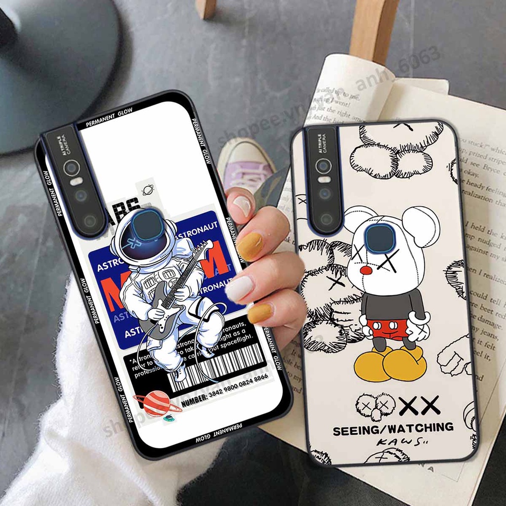 Ốp Vivo V15 / V15 Pro be@r brick mars thời trang, ốp lưng điện thoại viền dẻo siêu chất