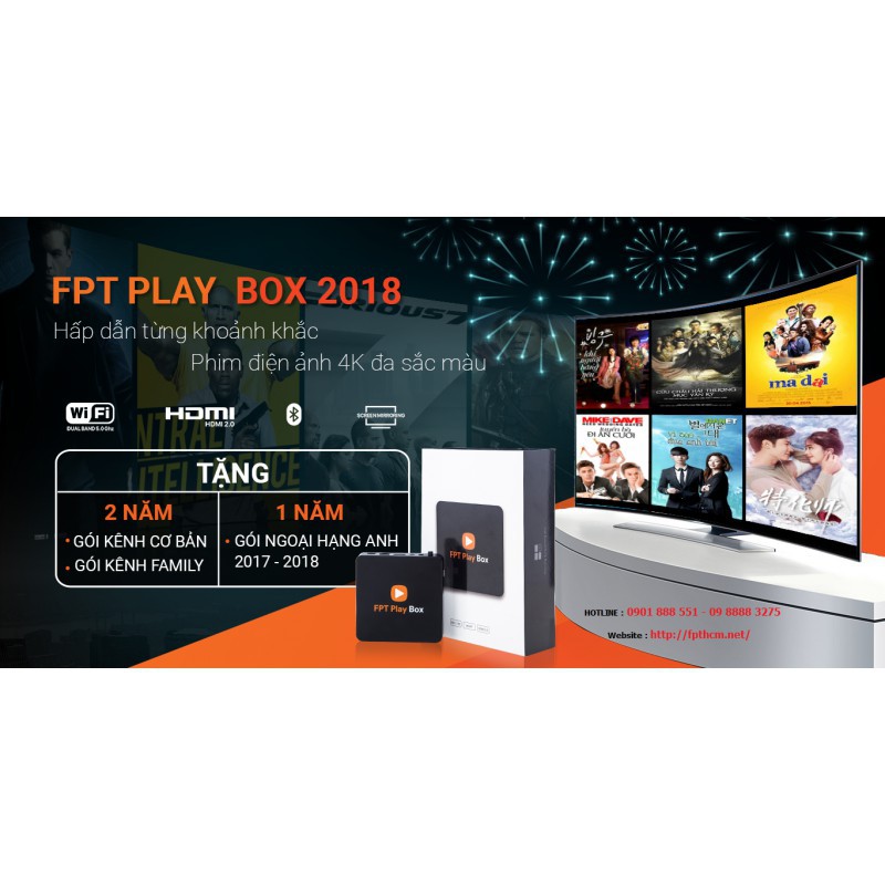 [Chất Lượng] Truyền hình thông minh tivi FPT Play Box 2018 Siêu Rẻ