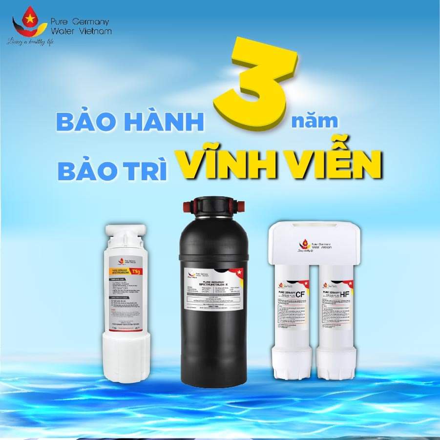 Máy Lọc Nước  Nhập Khẩu Từ Đức Máy Lọc Nước Uống Ngay Trực Tiếp Tại Vòi  Pure Germany HF Drinking 1 giữ trọn khoáng chất