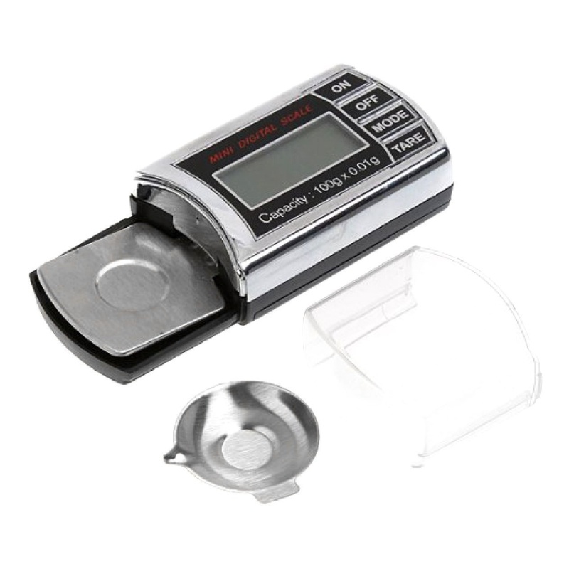 Kiss Cân Điện Tử Gram Mini Bỏ Túi Có Độ Chính Xác Cao Màu Xanh Dương Dùng Cân Trang Sức