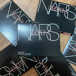 Vỉ Phấn má NARS - Orgasm Blush & Nars Liquid Blush sample