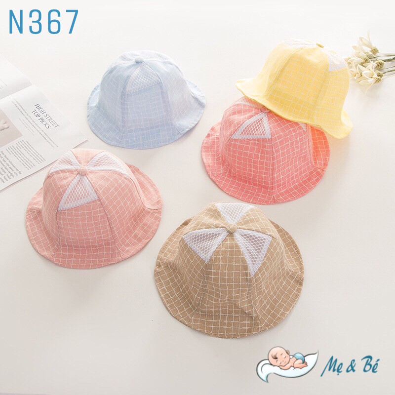 MŨ BÈO CHO BÉ GÁI N367