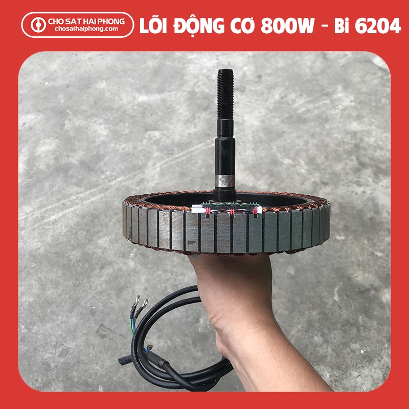 Lõi động cơ xe điện 800w 10+ vòng bi 6204 - Chợ Sắt Hải Phòng Online